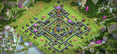 meilleur base hdv 13|base hotel de ville 13 clash of clans